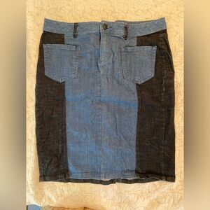 Lane Bryant Denim Skirt